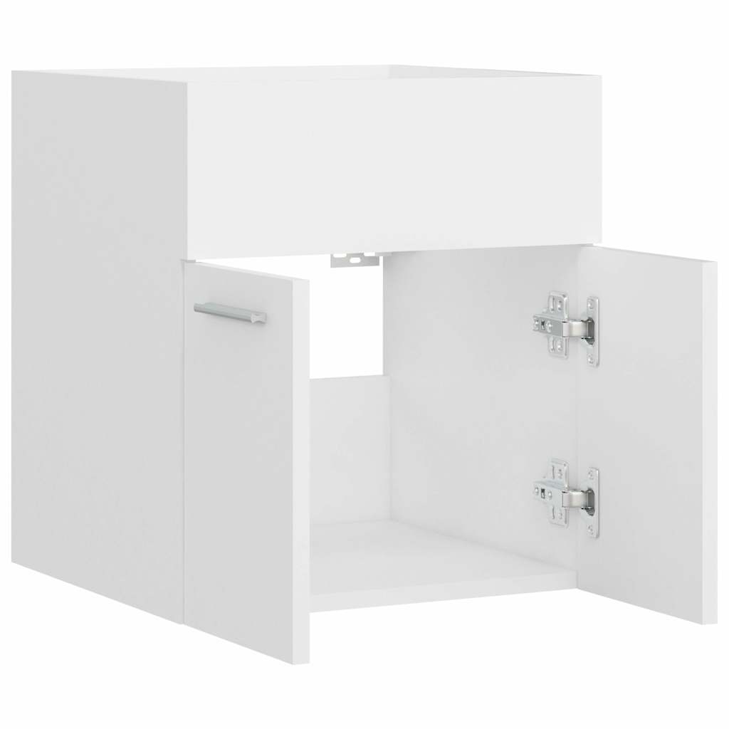 804638 vidaXL Sink Cabinet White 41x38,5x46 cm Engineered Wood
