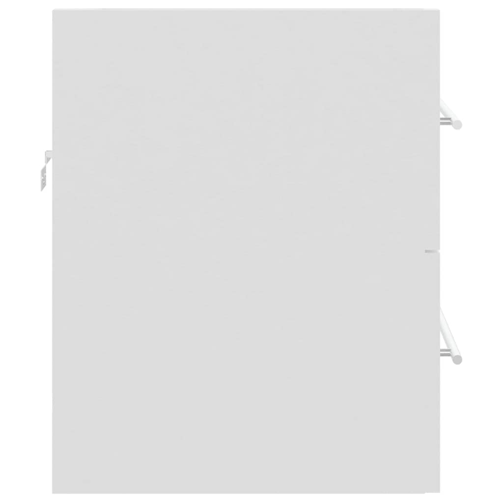 804692 vidaXL Sink Cabinet White 60x38,5x48 cm Engineered Wood