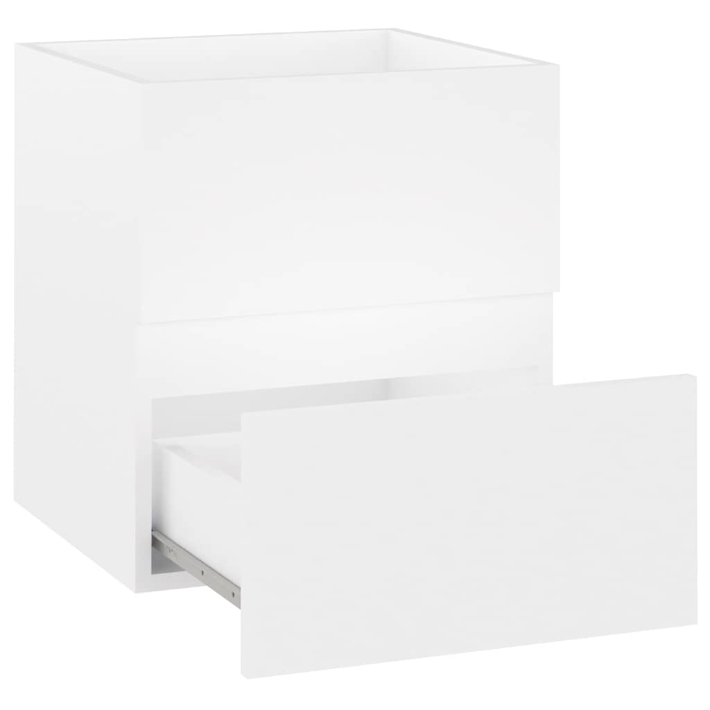 804728 vidaXL Sink Cabinet White 41x38,5x45 cm Engineered Wood
