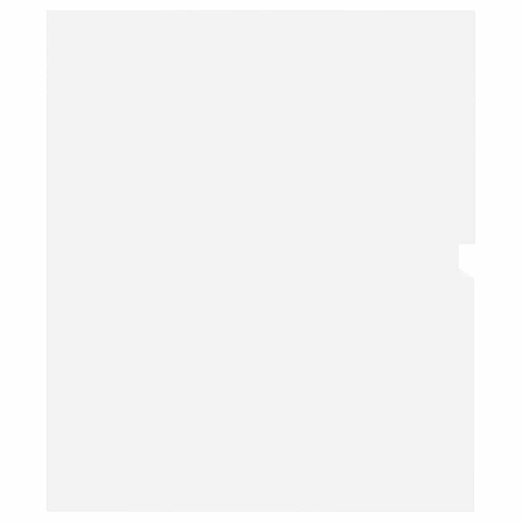804737 vidaXL Sink Cabinet White 60x38,5x45 cm Engineered Wood