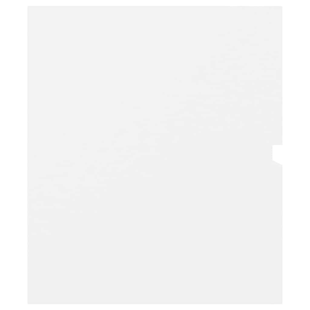 804755 vidaXL Sink Cabinet White 90x38,5x45 cm Engineered Wood