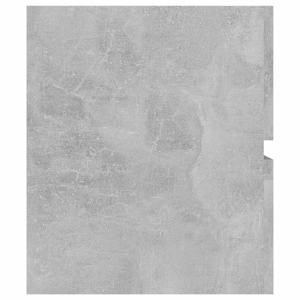 804768 vidaXL Sink Cabinet Concrete Grey 100x38,5x45 cm Engineered Wood