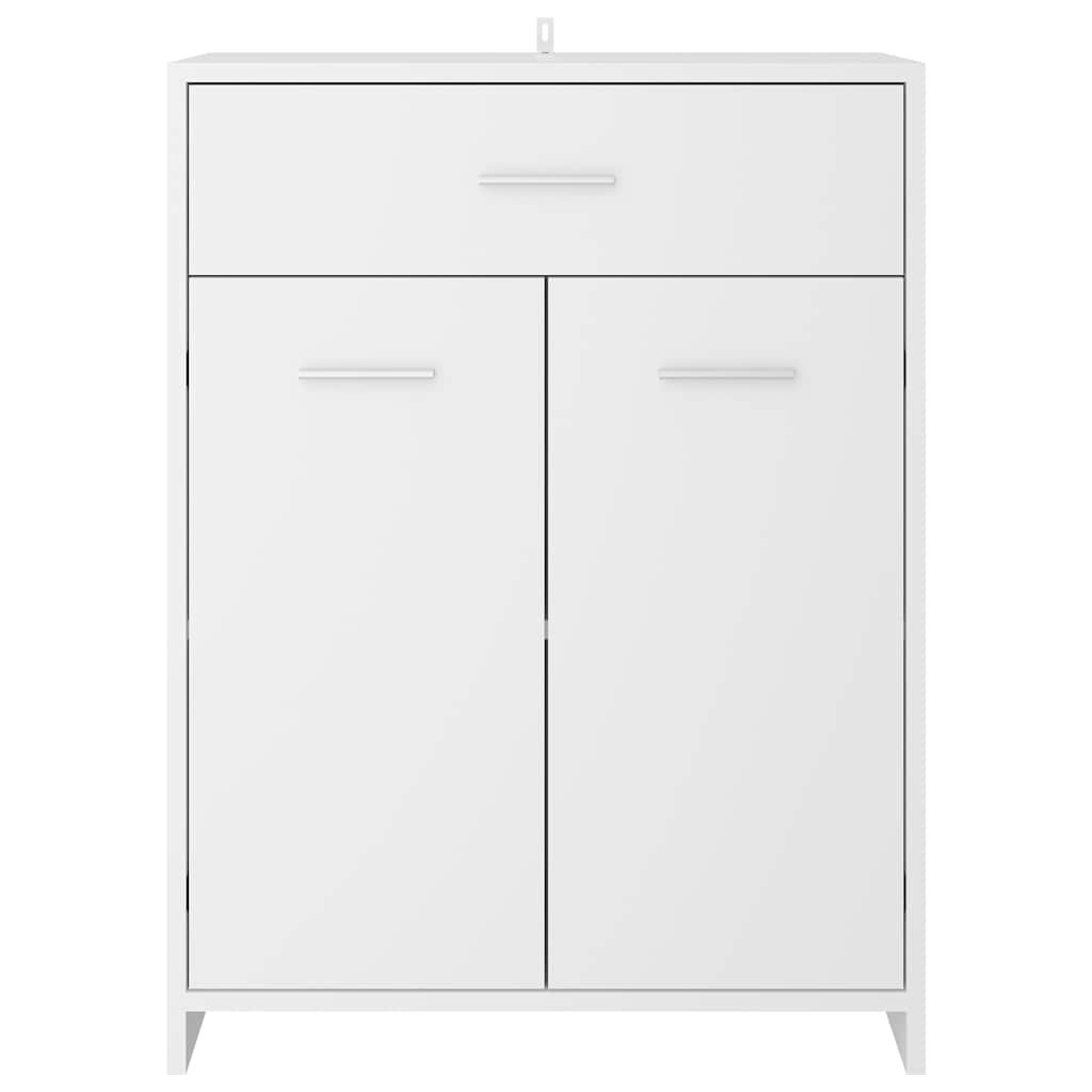 805024 vidaXL Bathroom Cabinet White 60x33x80 cm Engineered Wood