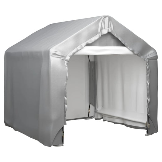 vidaXL Storage Tent Grey 180x180 cm Galvanised Steel