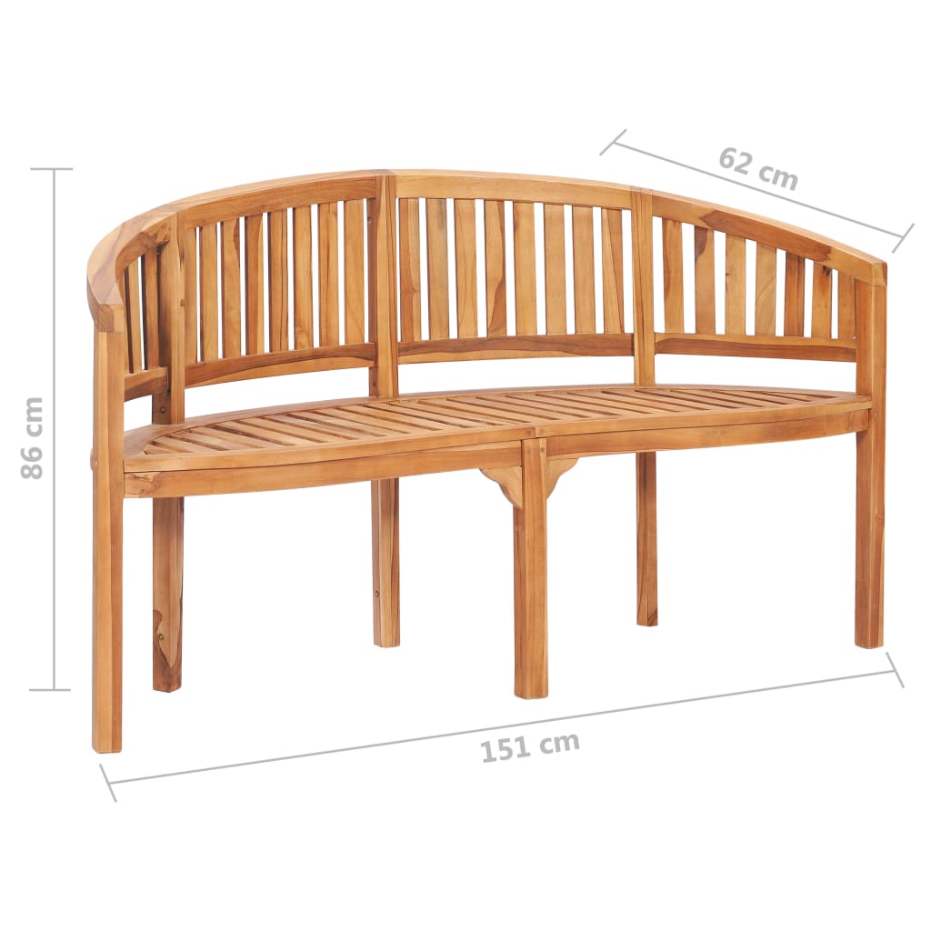 Garden Lounge Set | Natural Teak | Solid Teak Wood | Large | Durable
