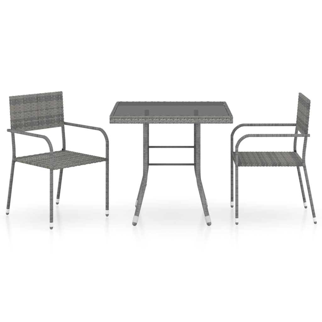 Garden Dining Set | Anthracite and Grey