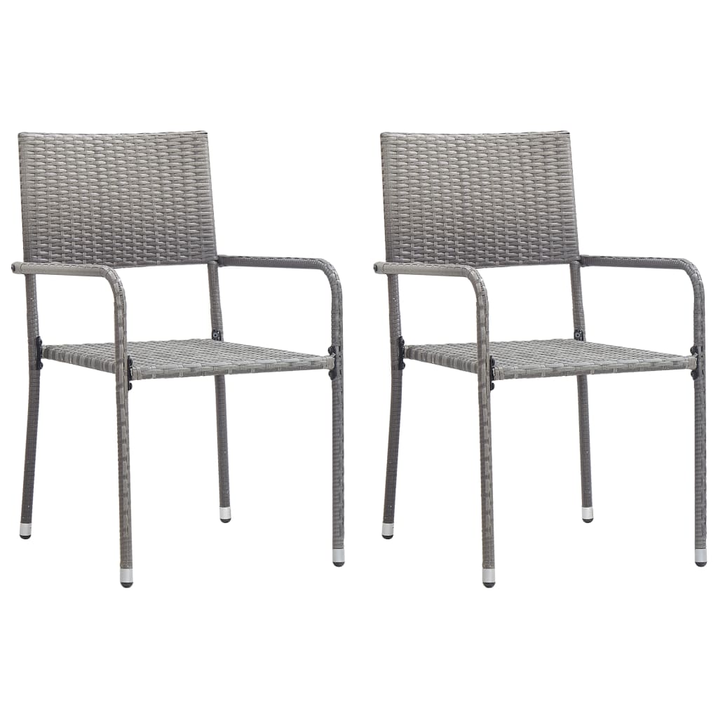 Garden Dining Set | Anthracite and Grey