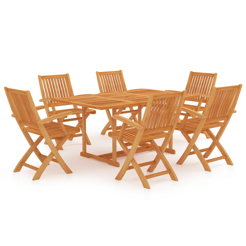 Garden Dining Set | Warm Teak Brown
