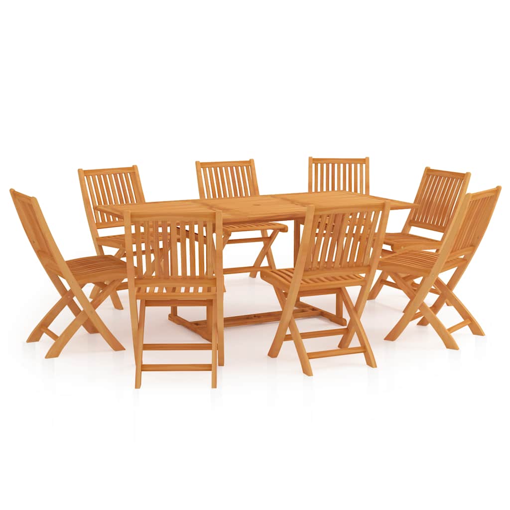 Garden Dining Set | Warm Teak
