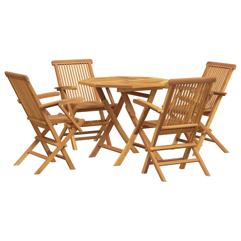 Garden Dining Set | Warm Teak | Smooth sanded teak hardwood | Medium