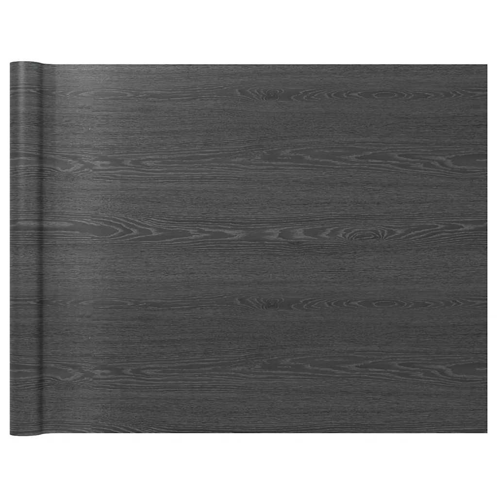 Self-adhesive Furniture Films 2 pcs Dark Wood 500x90 cm PVC