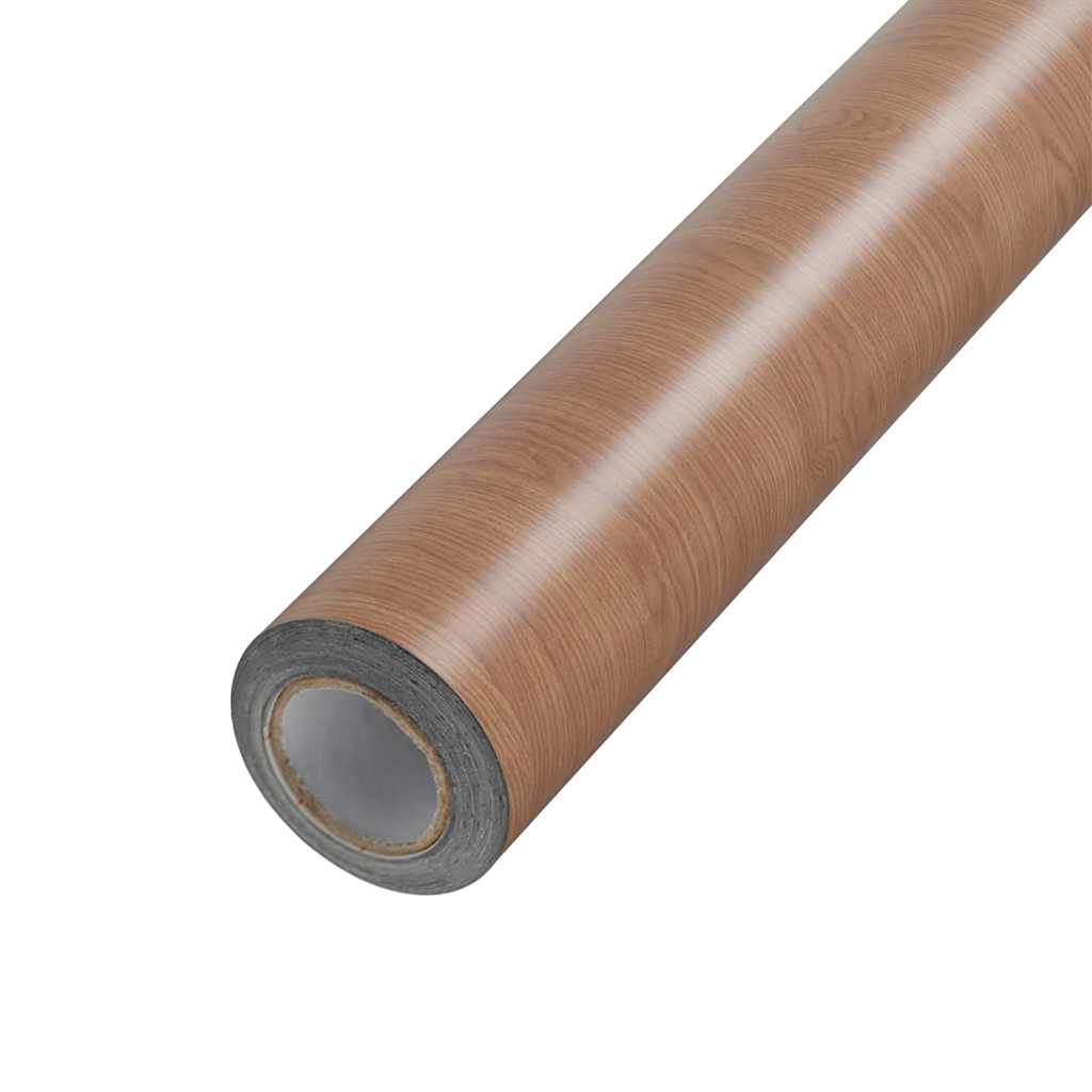 Self-adhesive Furniture Films 2 pcs Light Oak 500x90 cm PVC