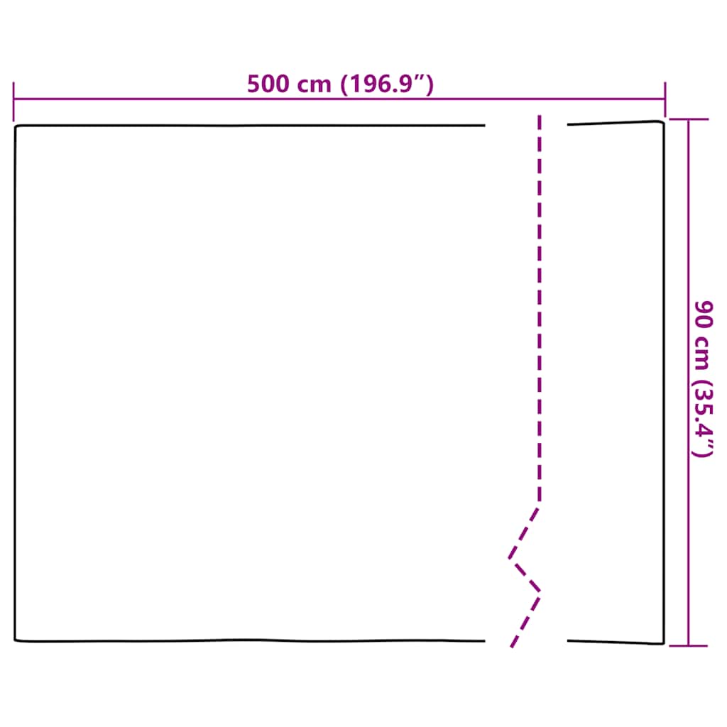 Self-adhesive Furniture Films 2 pcs Light Oak 500x90 cm PVC