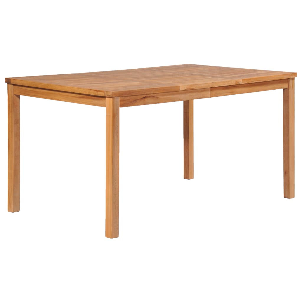 Garden Dining Set | Warm Teak Brown | Solid Teak Wood | Medium | Durable