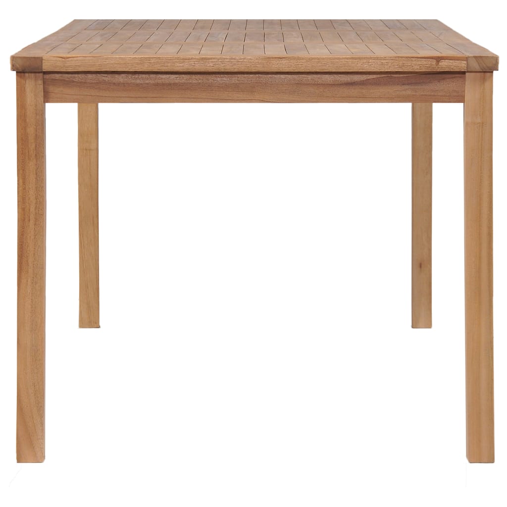 Garden Dining Set | Warm Teak Brown | Solid Teak Wood | Medium | Durable