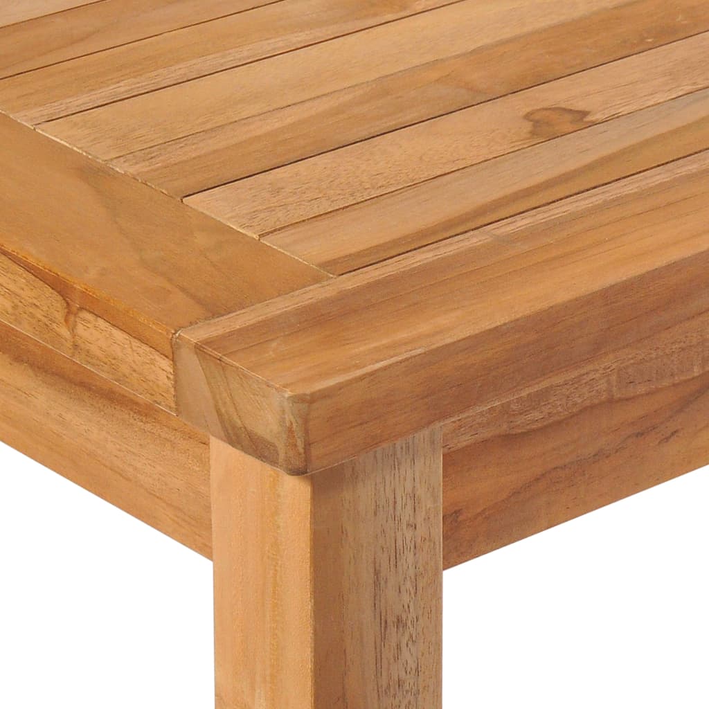 Garden Dining Set | Warm Teak Brown | Solid Teak Wood | Medium | Durable