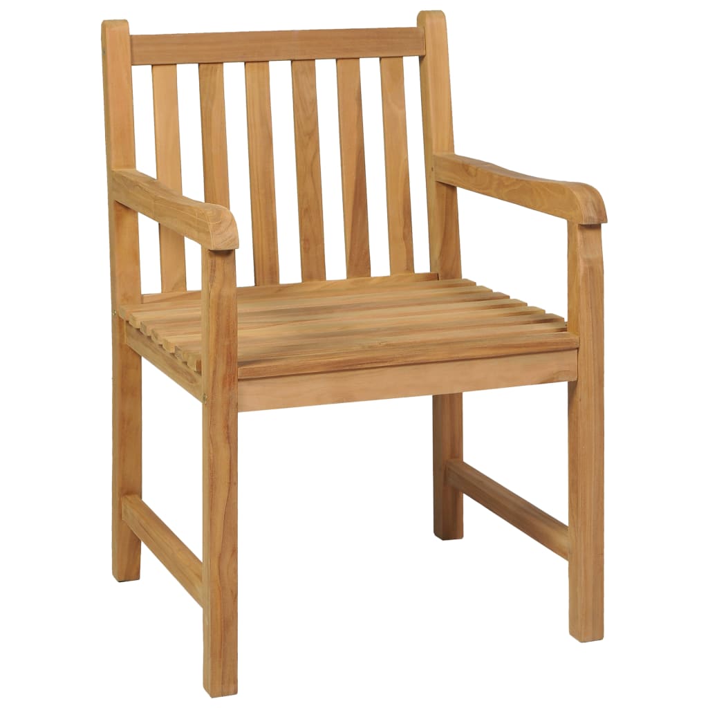 Garden Dining Set | Warm Wood Finish | Solid Teak Wood | Medium | Durable