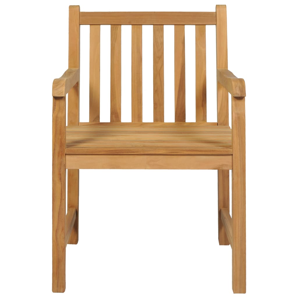 Garden Dining Set | Warm Wood Finish | Solid Teak Wood | Medium | Durable