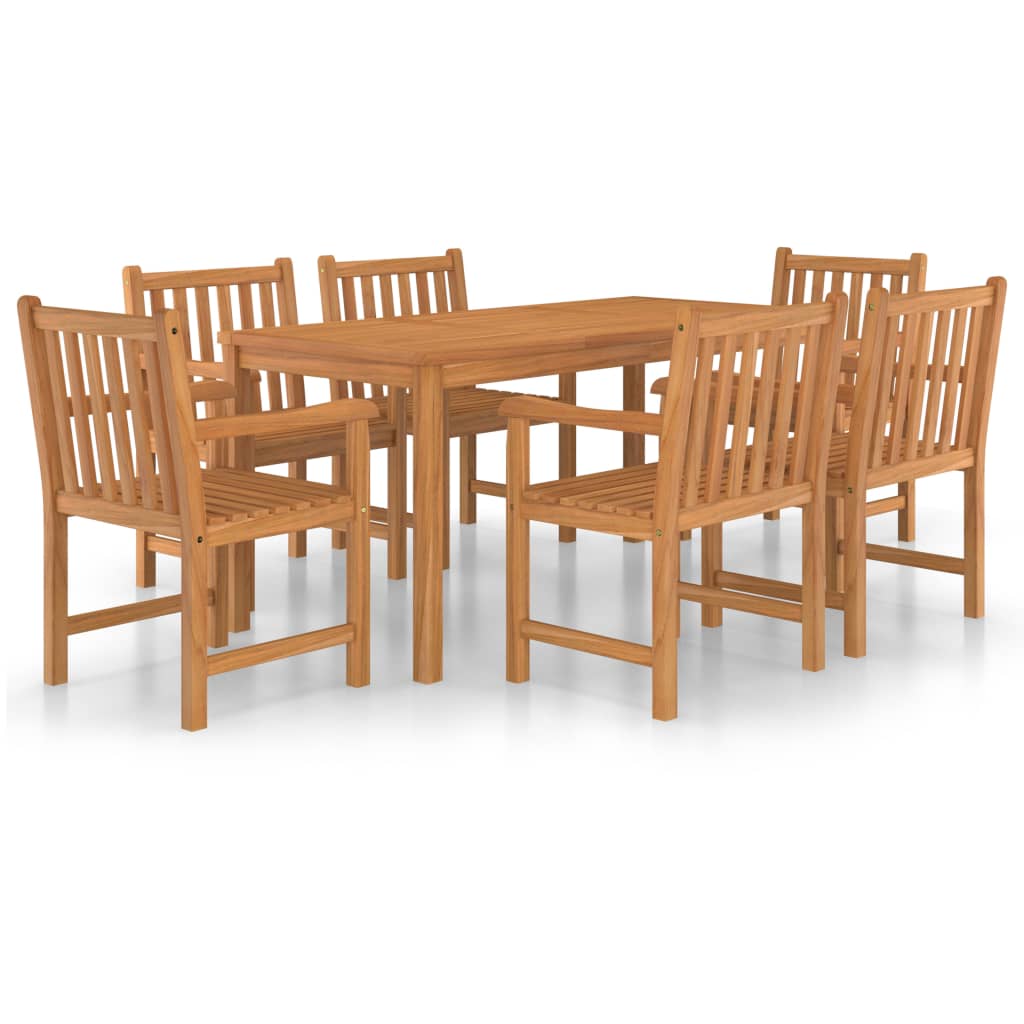 Garden Dining Set | Natural Teak