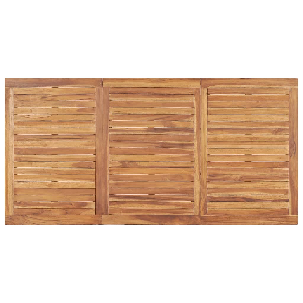 Garden Dining Set | Natural teak | Solid Teak Wood | Large