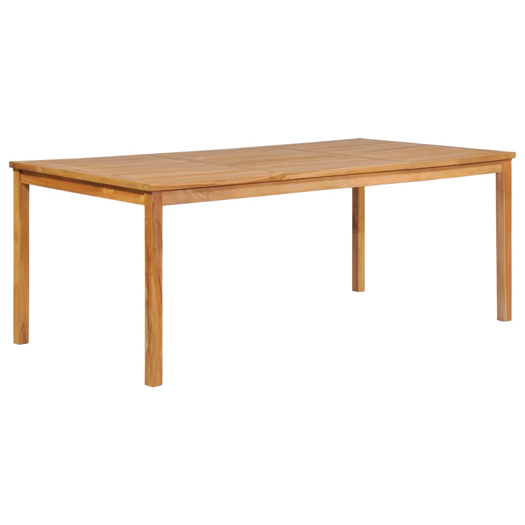 Garden Dining Set | Warm Teak | Fine sanded teak hardwood | Large