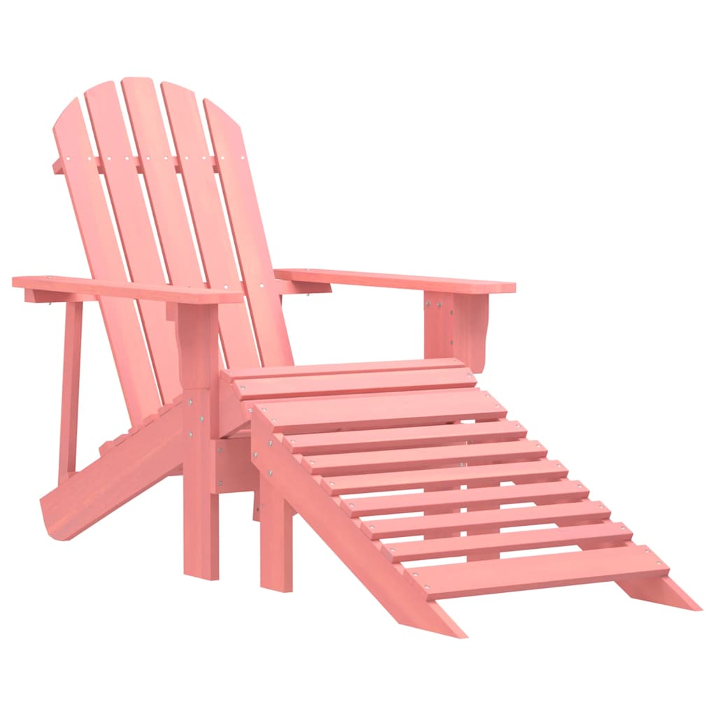 Garden Chair | Pink | Solid fir wood | Standard |  Detachable