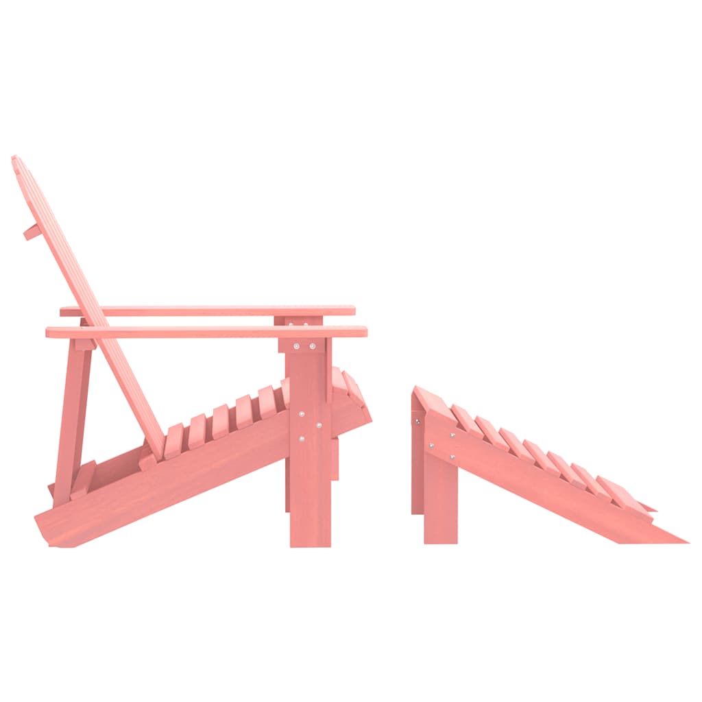 Garden Chair | Pink | Solid fir wood | Standard |  Detachable