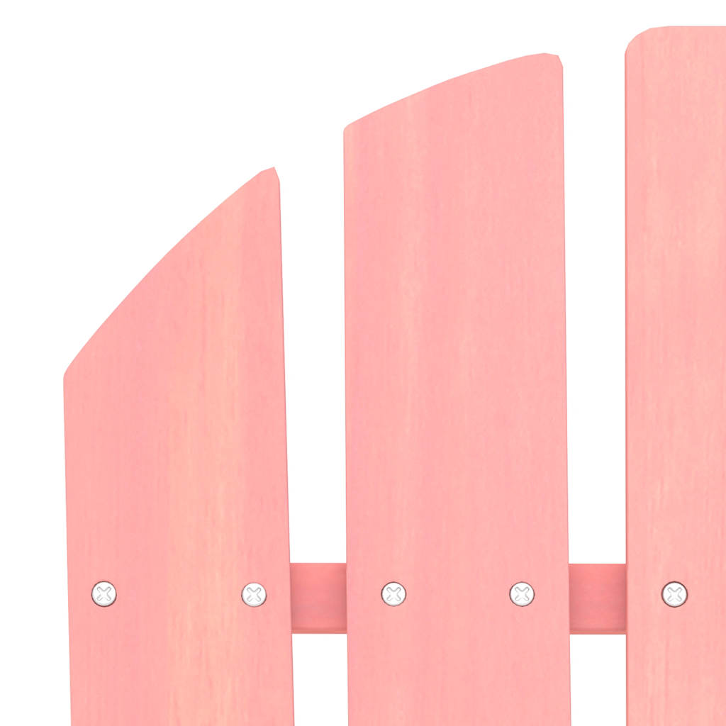 Garden Chair | Pink | Solid fir wood | Standard |  Detachable