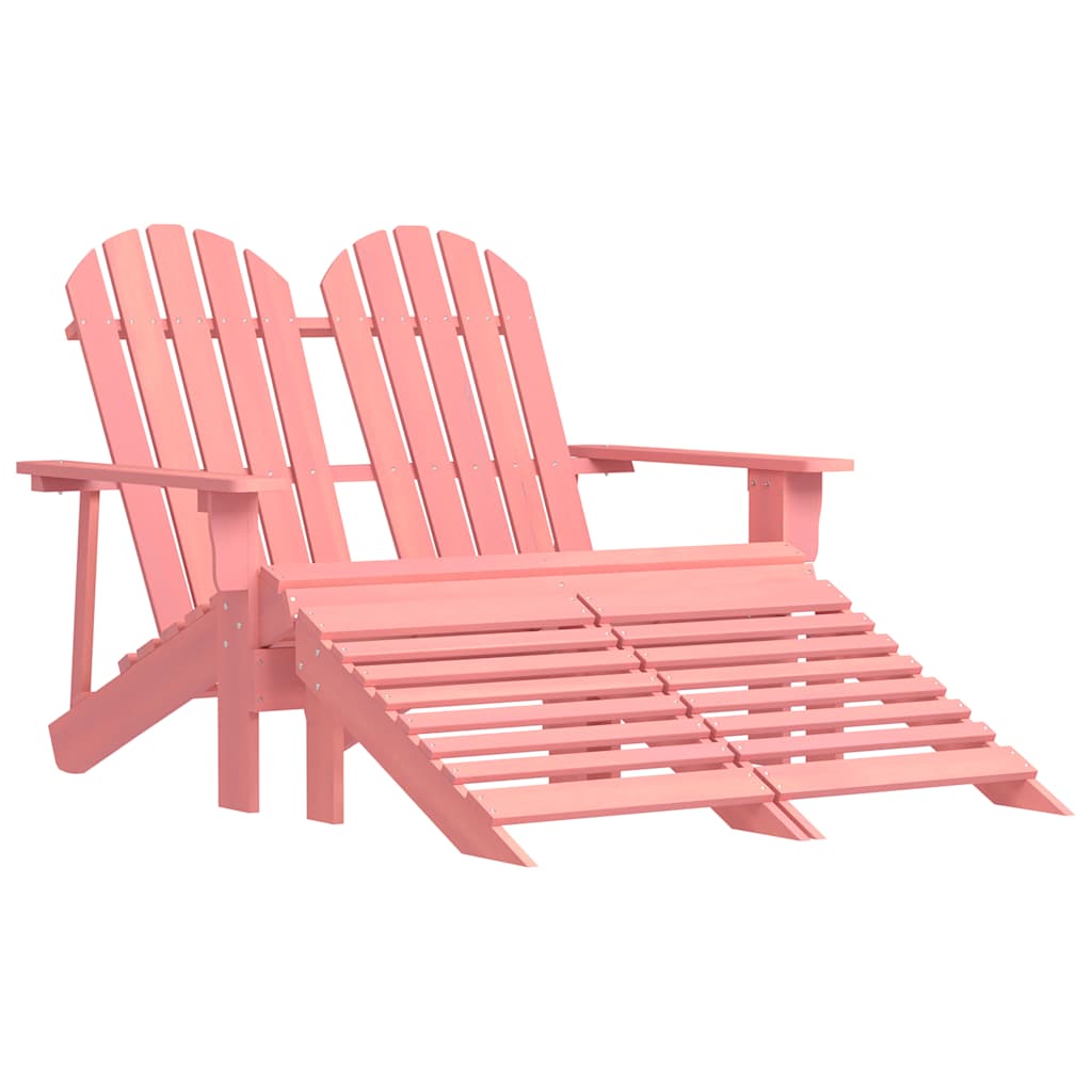 Garden Chair | Pink | Solid fir wood | Large | Detachable