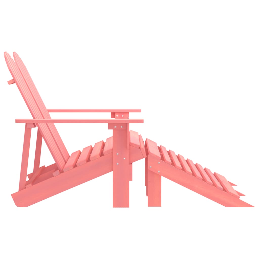 Garden Chair | Pink | Solid fir wood | Large | Detachable