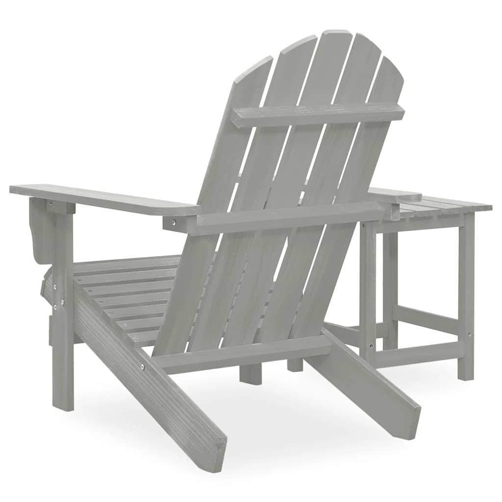 Garden Chair | Grey | Solid fir wood | Large |  Ergonomic  | Garden Chair