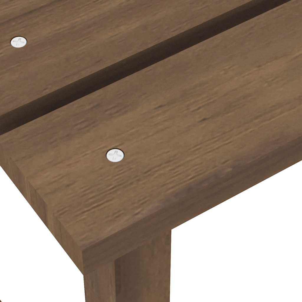 Garden Chair | Brown | Solid fir wood | 69.5 x 86.5 x 89.5 cm