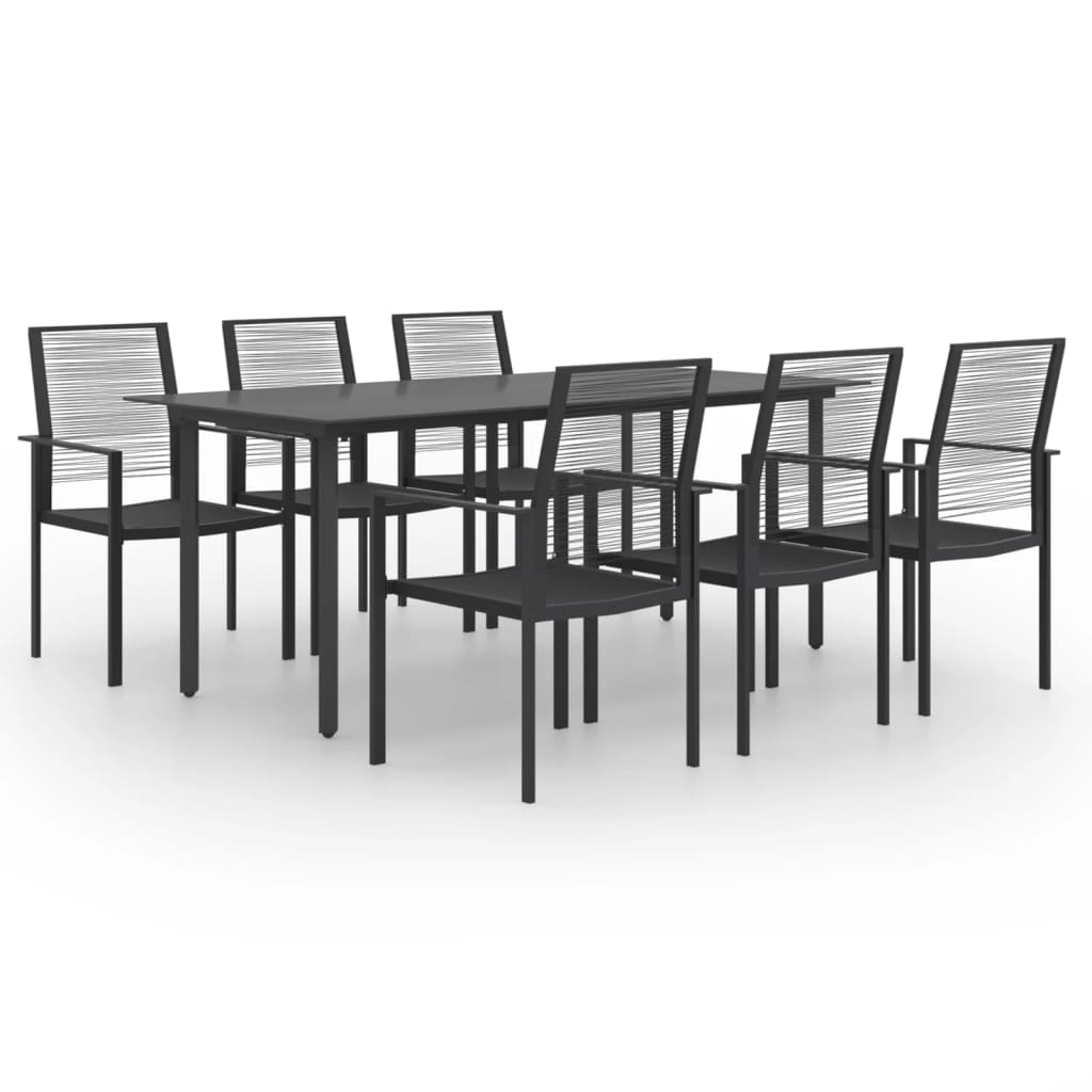 vidaXL 7 Piece Garden Dining Set