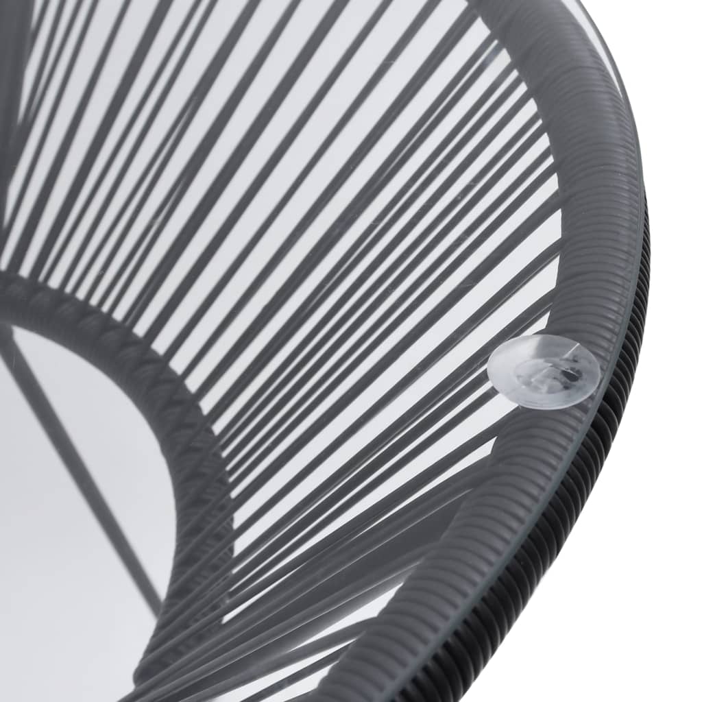 Dining Set | Black and Transparent