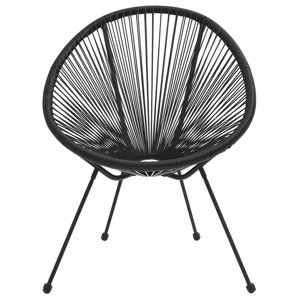 Dining Set | Black and Transparent