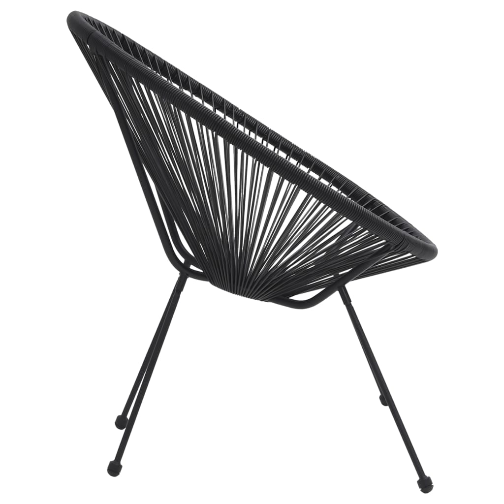 Dining Set | Black and Transparent