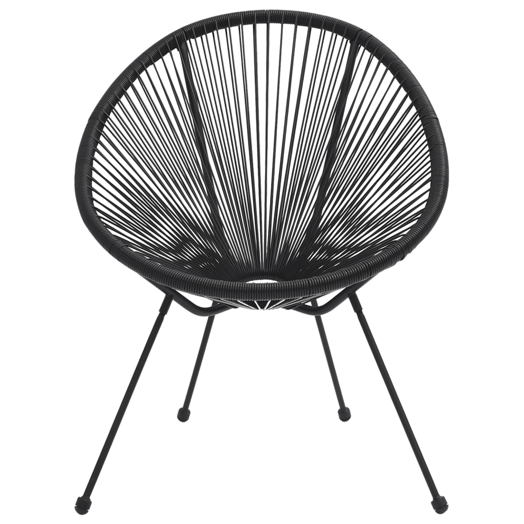 Dining Set | Black and Transparent