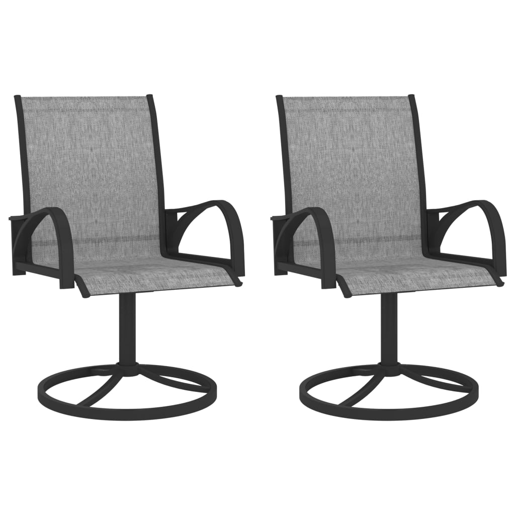 Dining Set | Anthracite, Grey | Powder-coated steel, Textilene | Medium