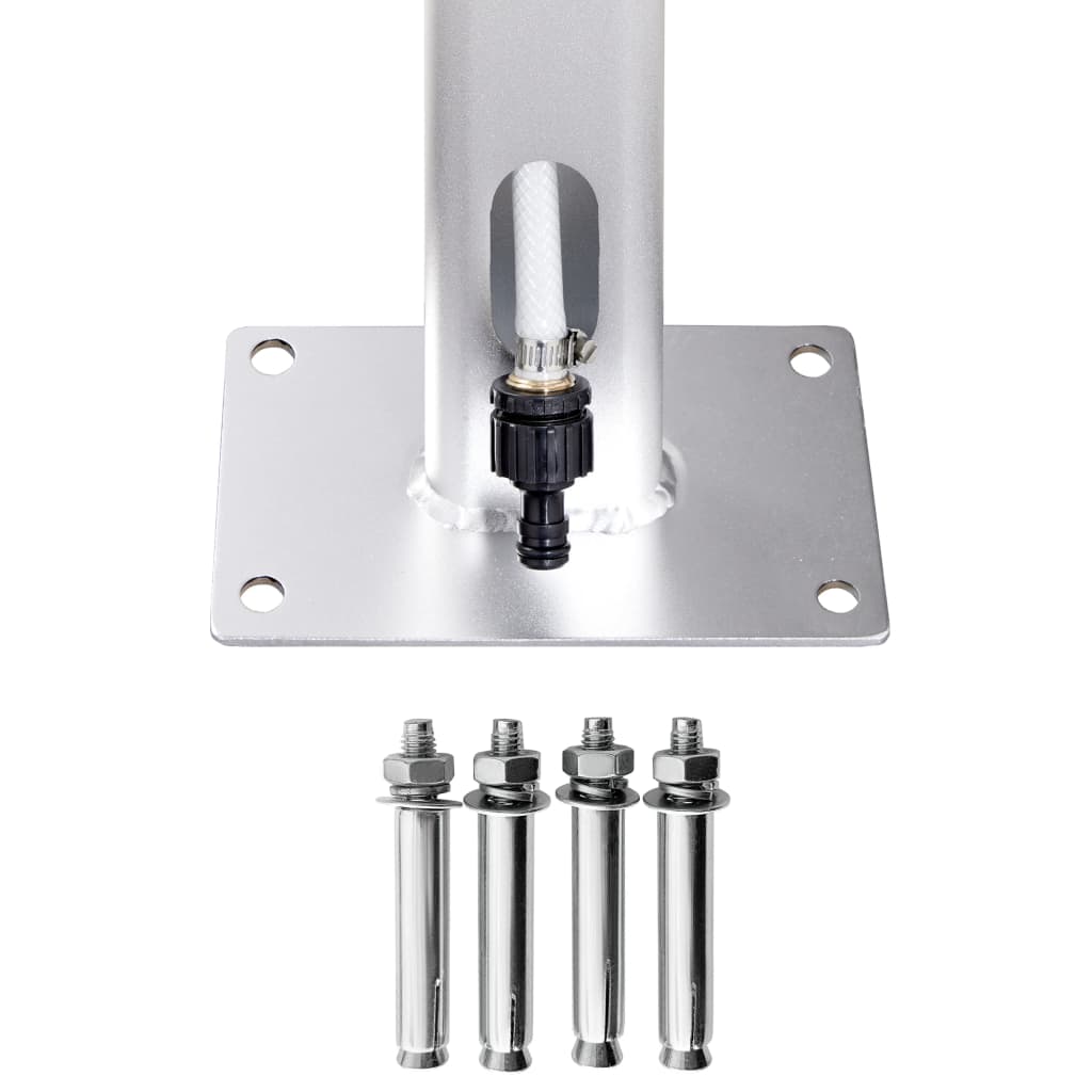 Garden Shower | Silver | Aluminium, Chrome | Tall | Modern