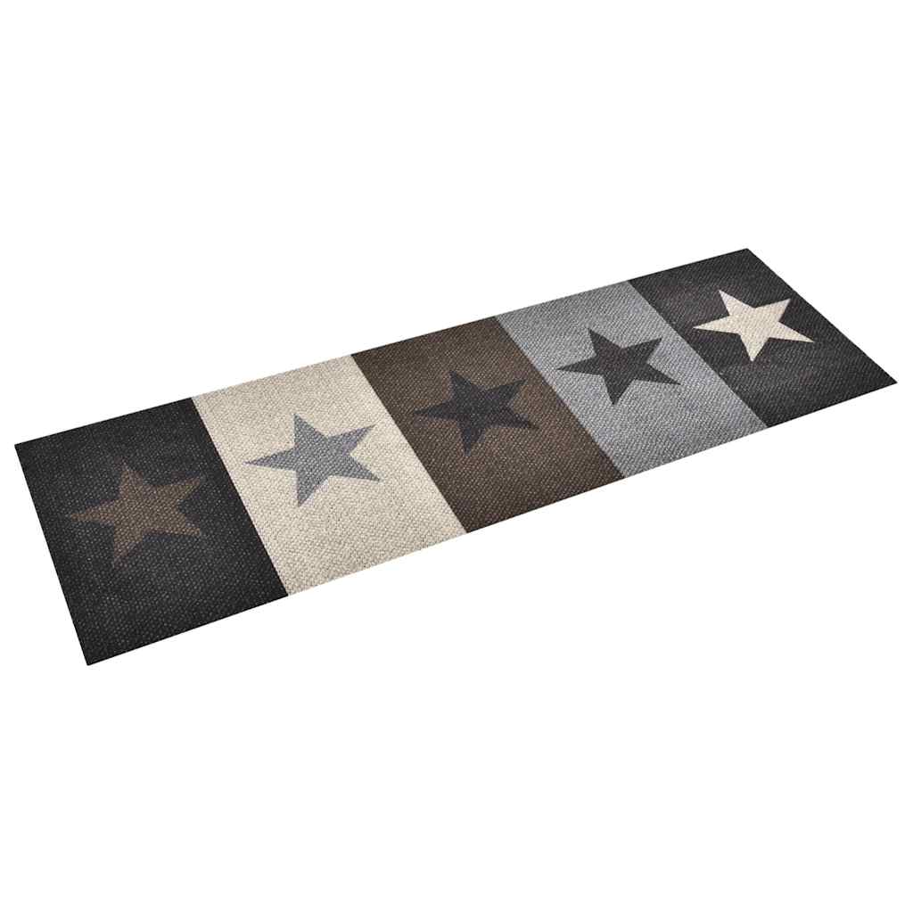 Kitchen Carpet Washable Stars 45x150 cm