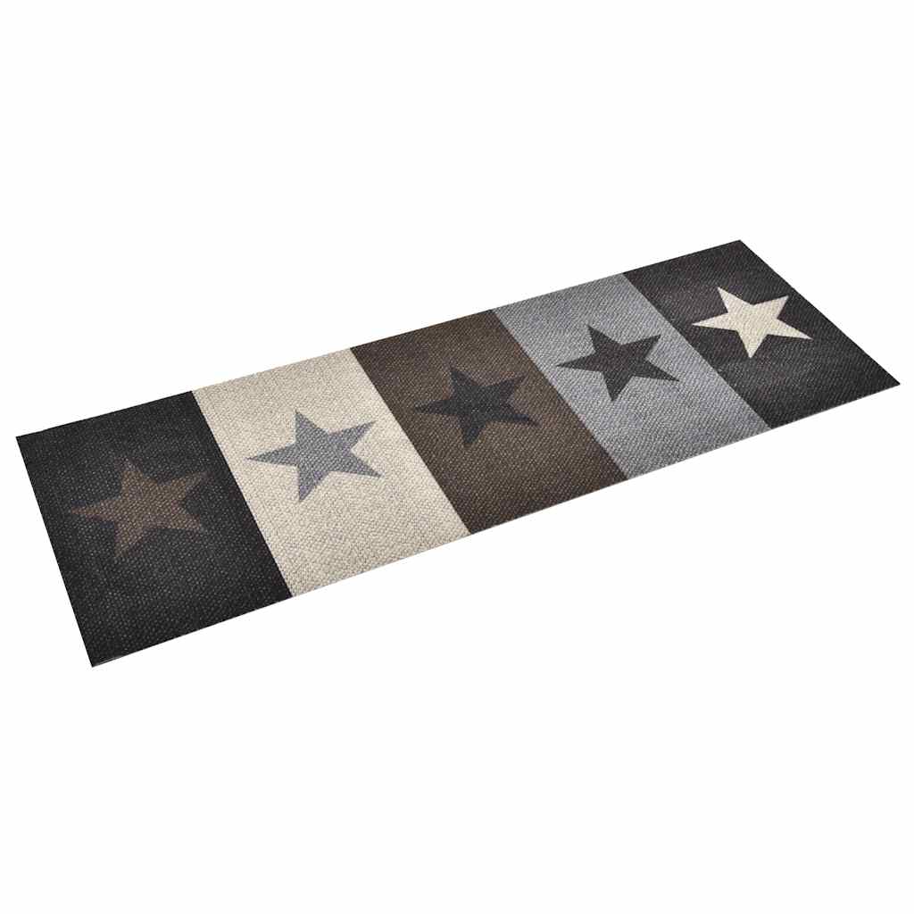 Kitchen Carpet Washable Stars 60x180 cm