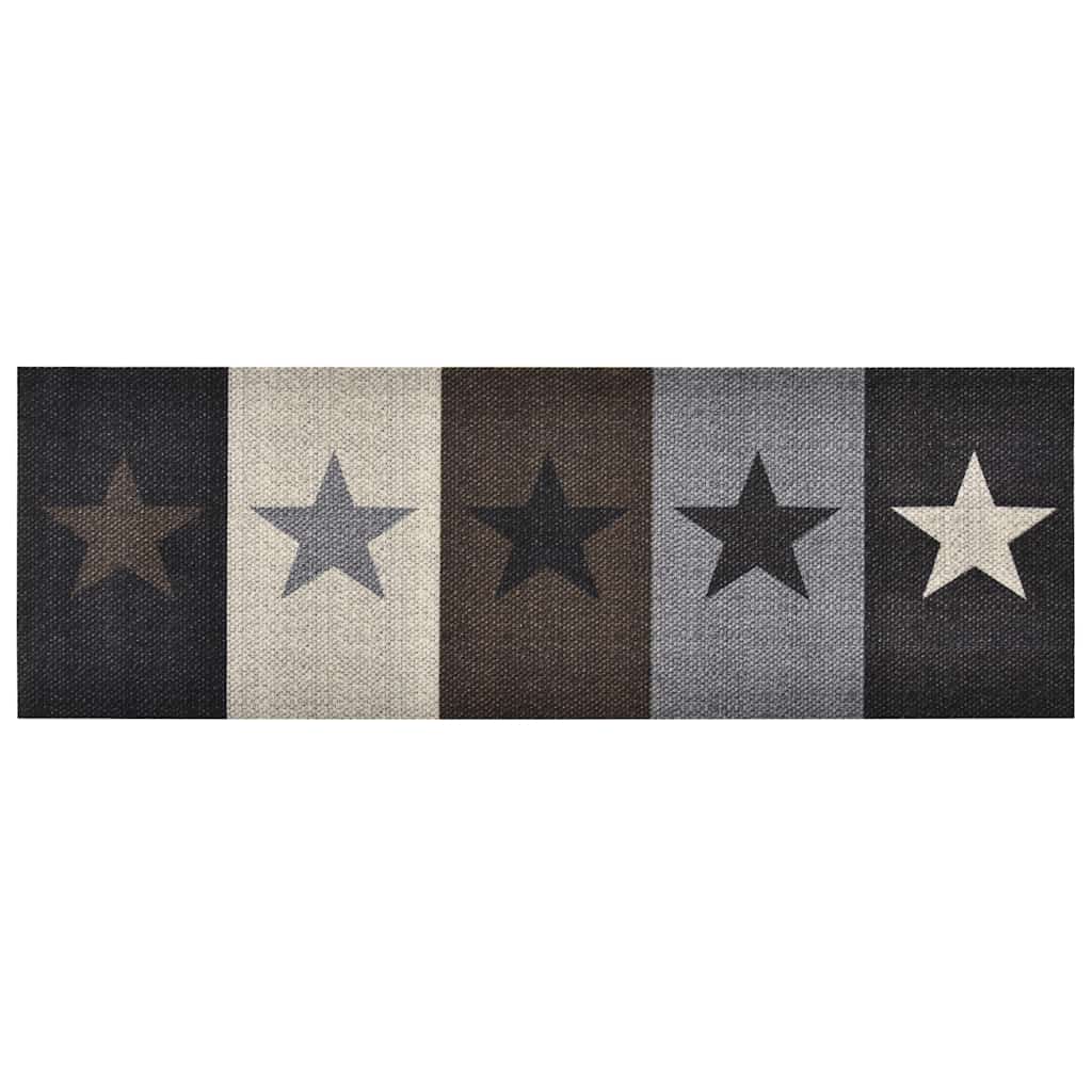 Kitchen Carpet Washable Stars 60x180 cm