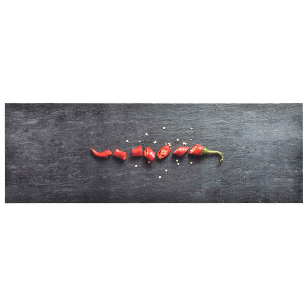 315966 vidaXL Kitchen Carpet Washable Pepper 60x300 cm