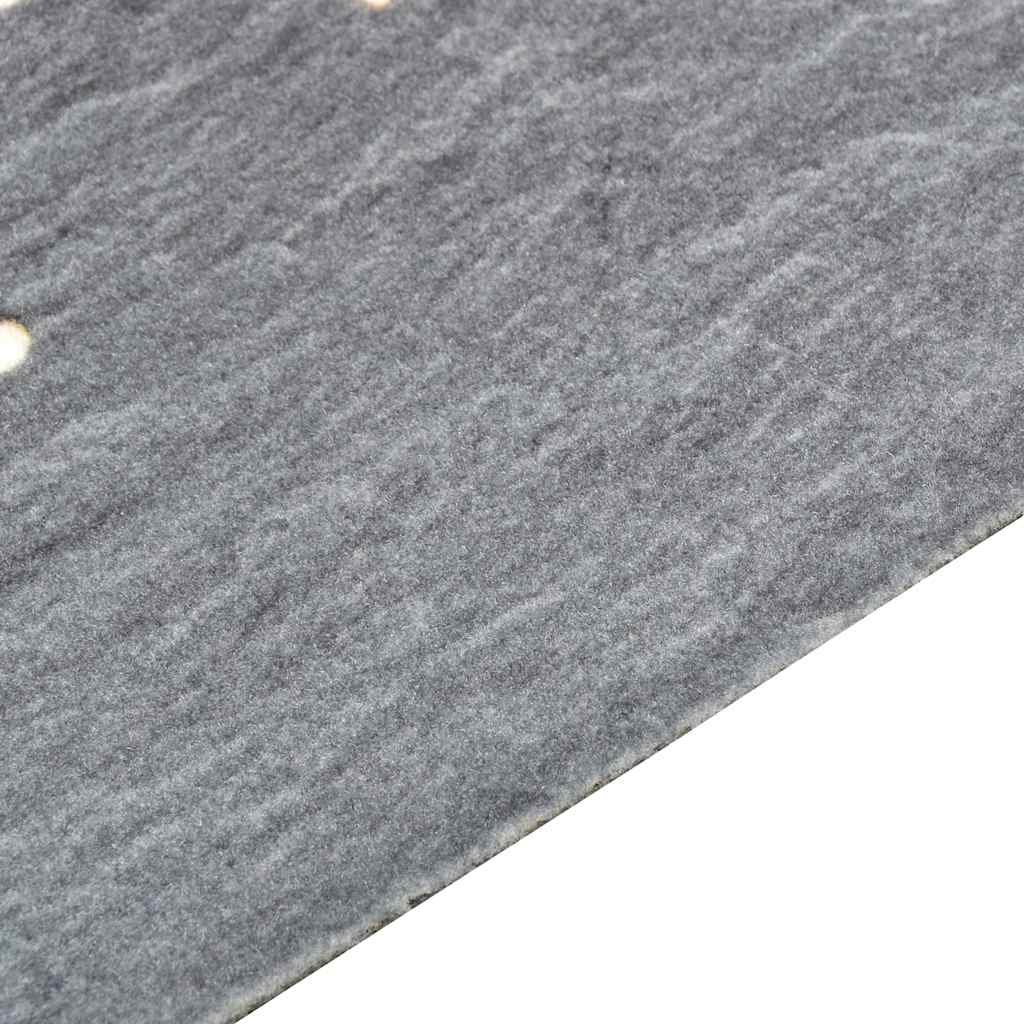 315966 vidaXL Kitchen Carpet Washable Pepper 60x300 cm