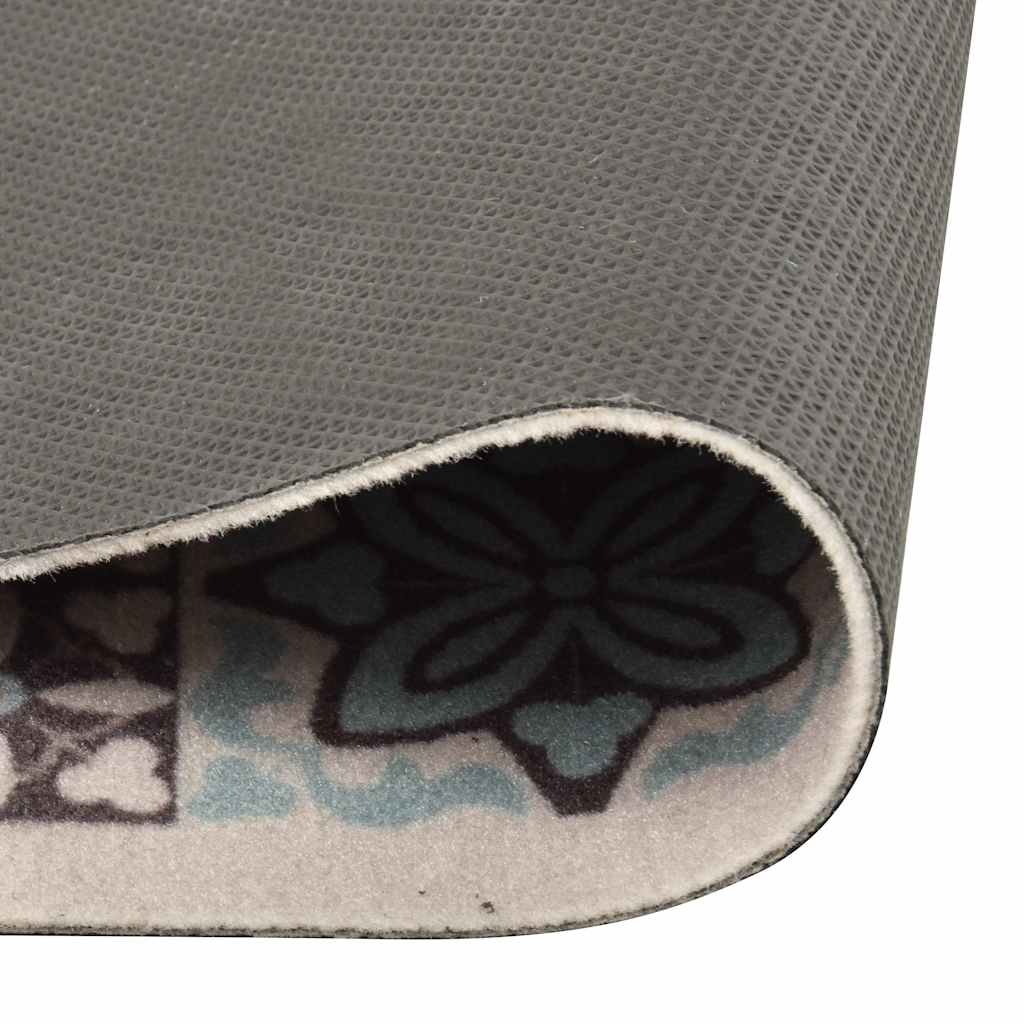 315982 vidaXL Kitchen Carpet Washable Mosaic Colour 45x150 cm