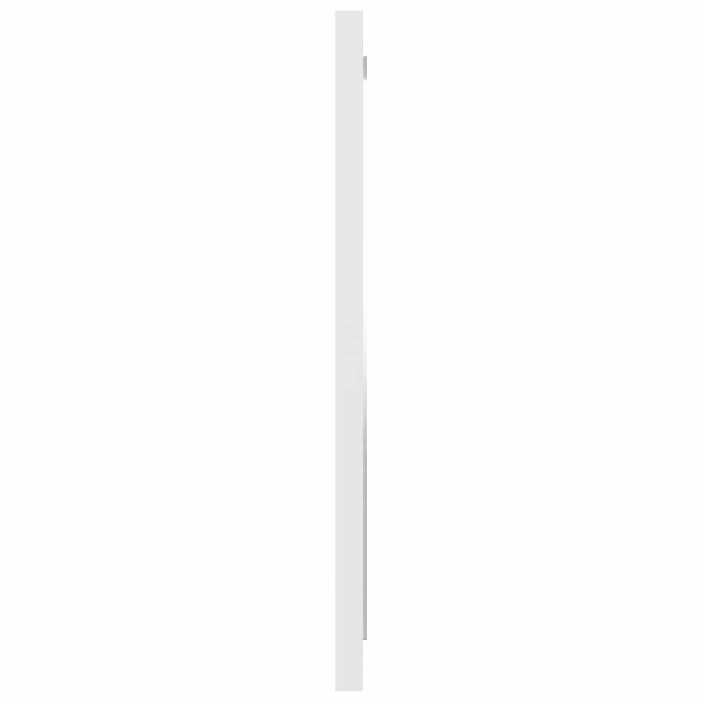 804773 vidaXL 2 Piece Bathroom Furniture Set White Engineered Wood