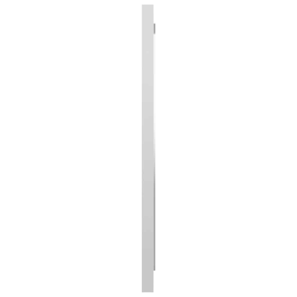 804779 vidaXL 2 Piece Bathroom Furniture Set High Gloss White Engineered Wood