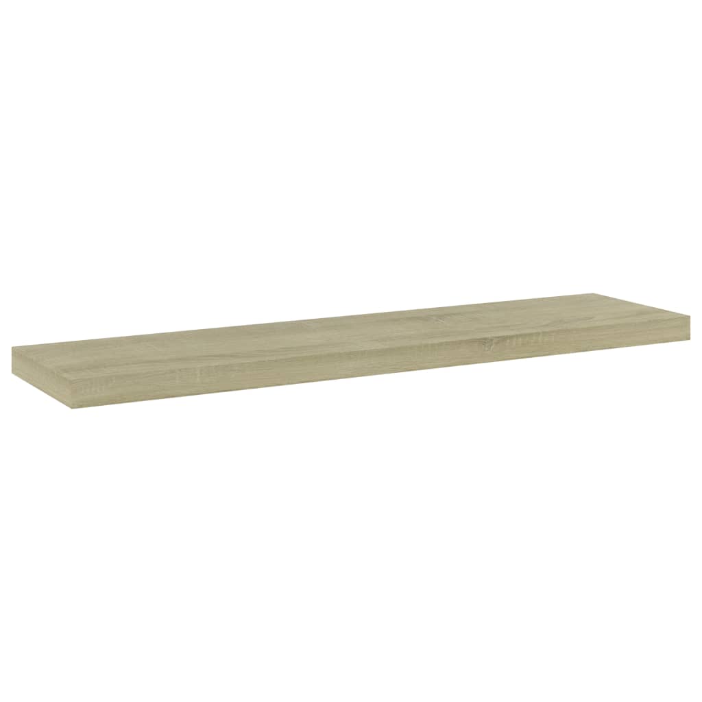 805128 vidaXL Bookshelf Boards 4 pcs Sonoma Oak 40x10x1,5 cm Engineered Wood