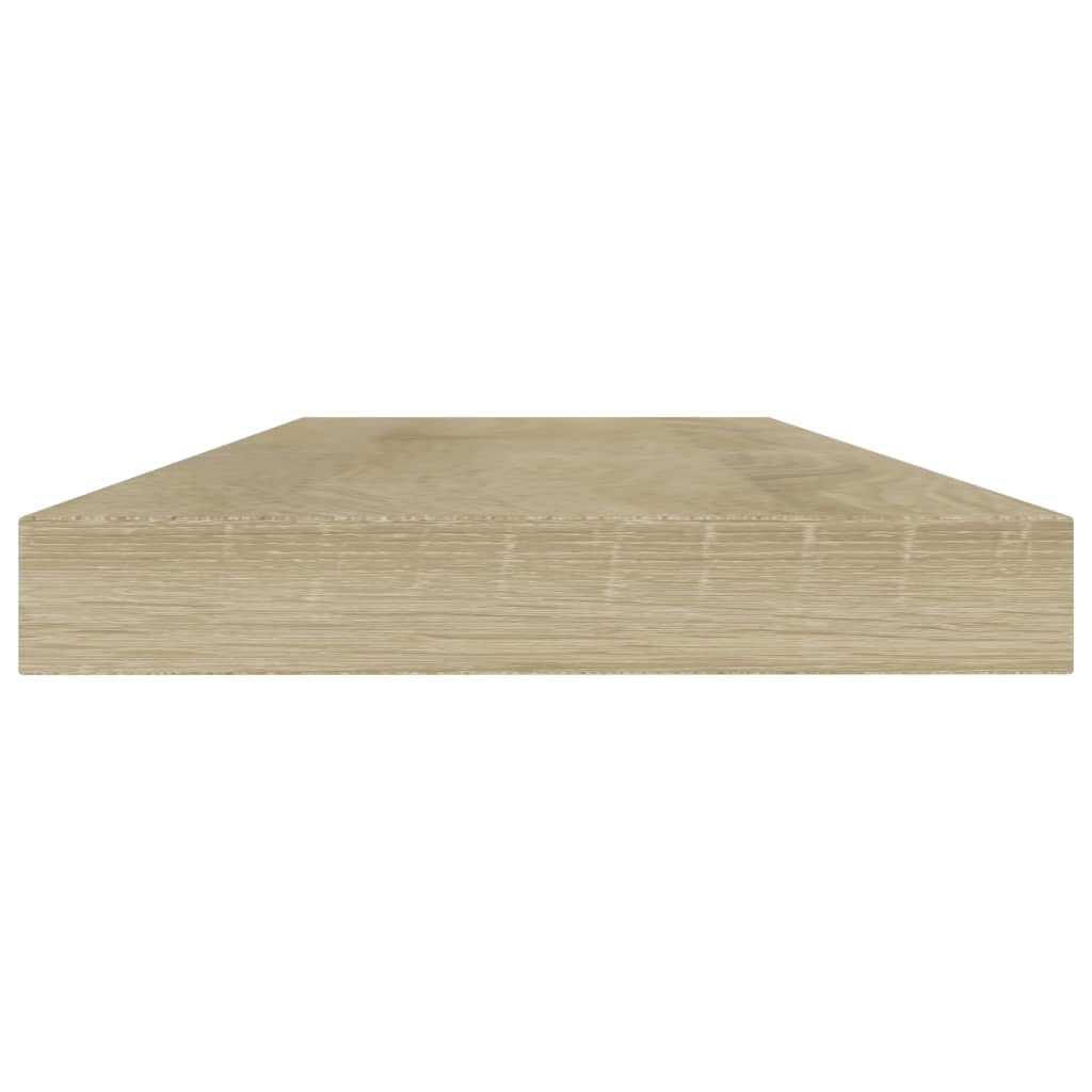 805128 vidaXL Bookshelf Boards 4 pcs Sonoma Oak 40x10x1,5 cm Engineered Wood