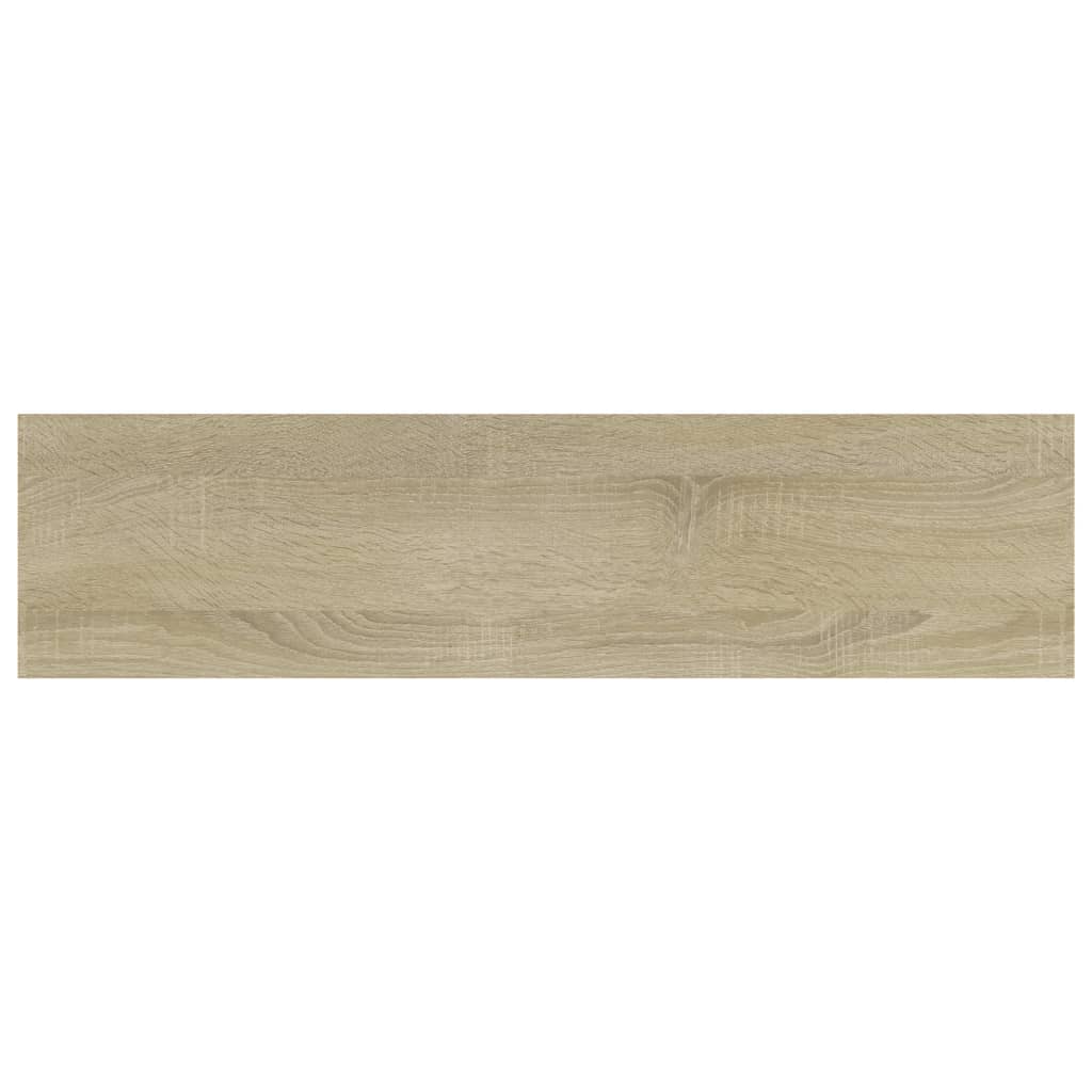 805128 vidaXL Bookshelf Boards 4 pcs Sonoma Oak 40x10x1,5 cm Engineered Wood